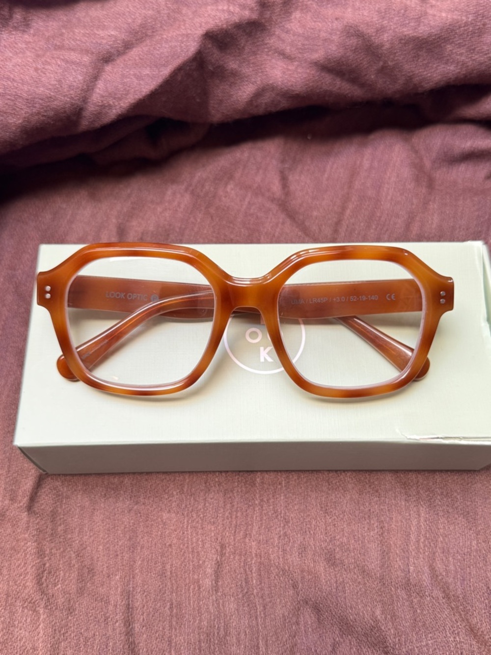 LOOK OPTIC Uma Progressive 3.00 Shiny Vintage Tortoise - Picture 5 of 10